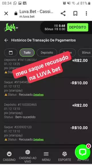 como sacar o dinheiro do luva bet